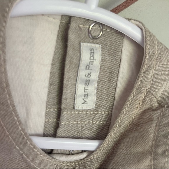 Mamas & Papas appliqué dress | neutral | 0-3 months - Picture 4 of 6